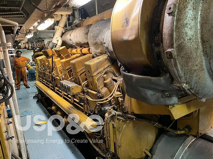 Used 5 MW 2009 Used Caterpillar 280 Diesel Generator
