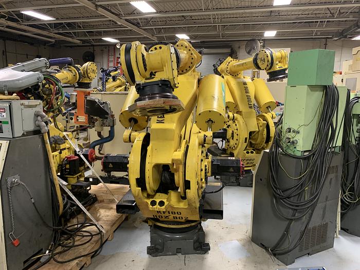 Used FANUC M900iA/600 6 AXIS ROBOT WITH R30iA CONTROL