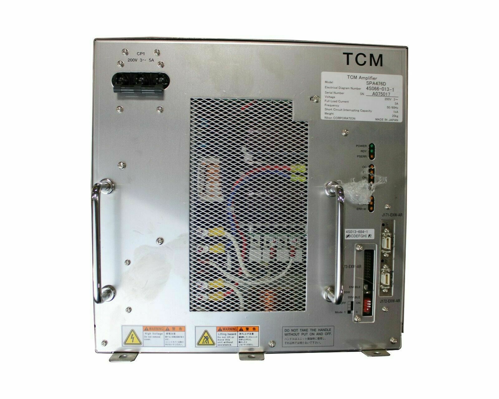 Used Nikon SPA476D TCM AMPLIFIER