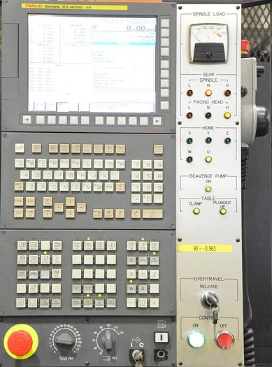 Used 2012 Kerns & Richards 4.92" 5-Axis CNC Table Type Horizontal Boring Mill