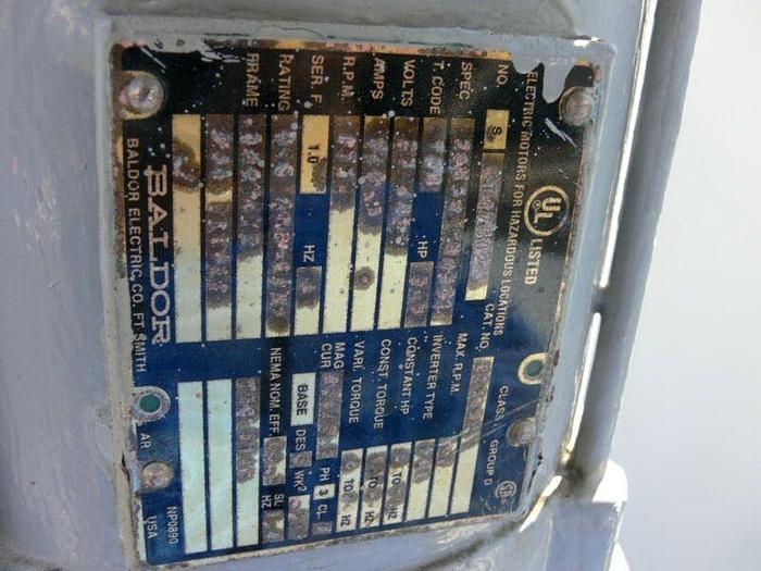 Used Paul Mueller 4000 Liter SS Jacketed Reactor w/ Agitator 25 PSI FV &138 PSI