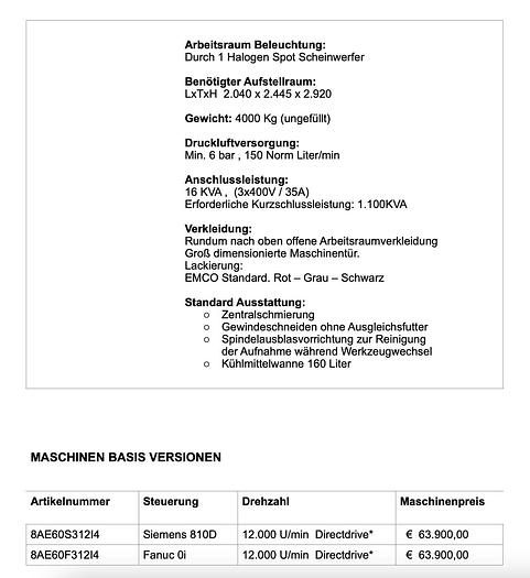 Gebruikt Emco E-600