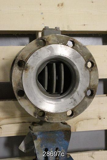 Used Neles Jamesbury QR21CB06CCJA 6" R-Series Segment Control Valve #28697