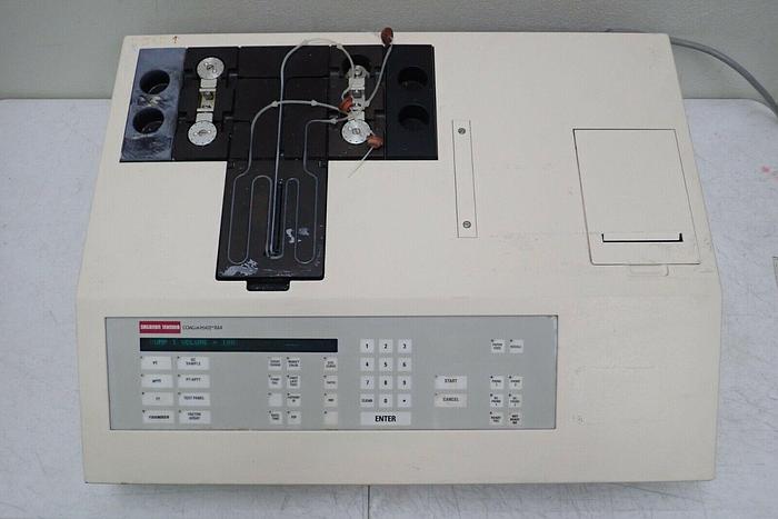Used Organon Teknika Model RA4 Coag-A-Mate Coagulation Analyzer