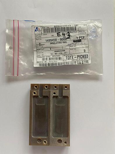 Tetra Pak Spare Parts Insulating Rail Part No. 1499450-0000
