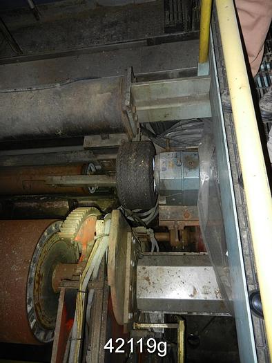 Used Beloit Reel, 185" Drum Face With Spools and Controls #42119