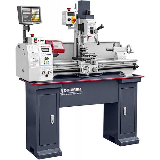 Cormak Tytan 750 Vario DRO Turning & Milling Machine