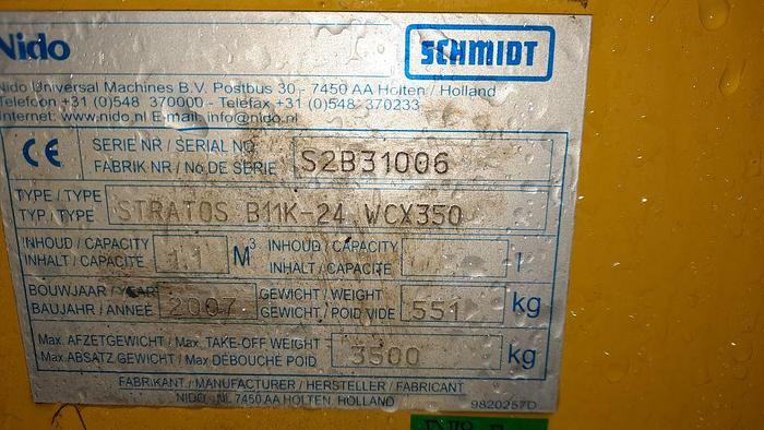 Gebruikt 2007 Nido Stratos B11K-24 WCX350