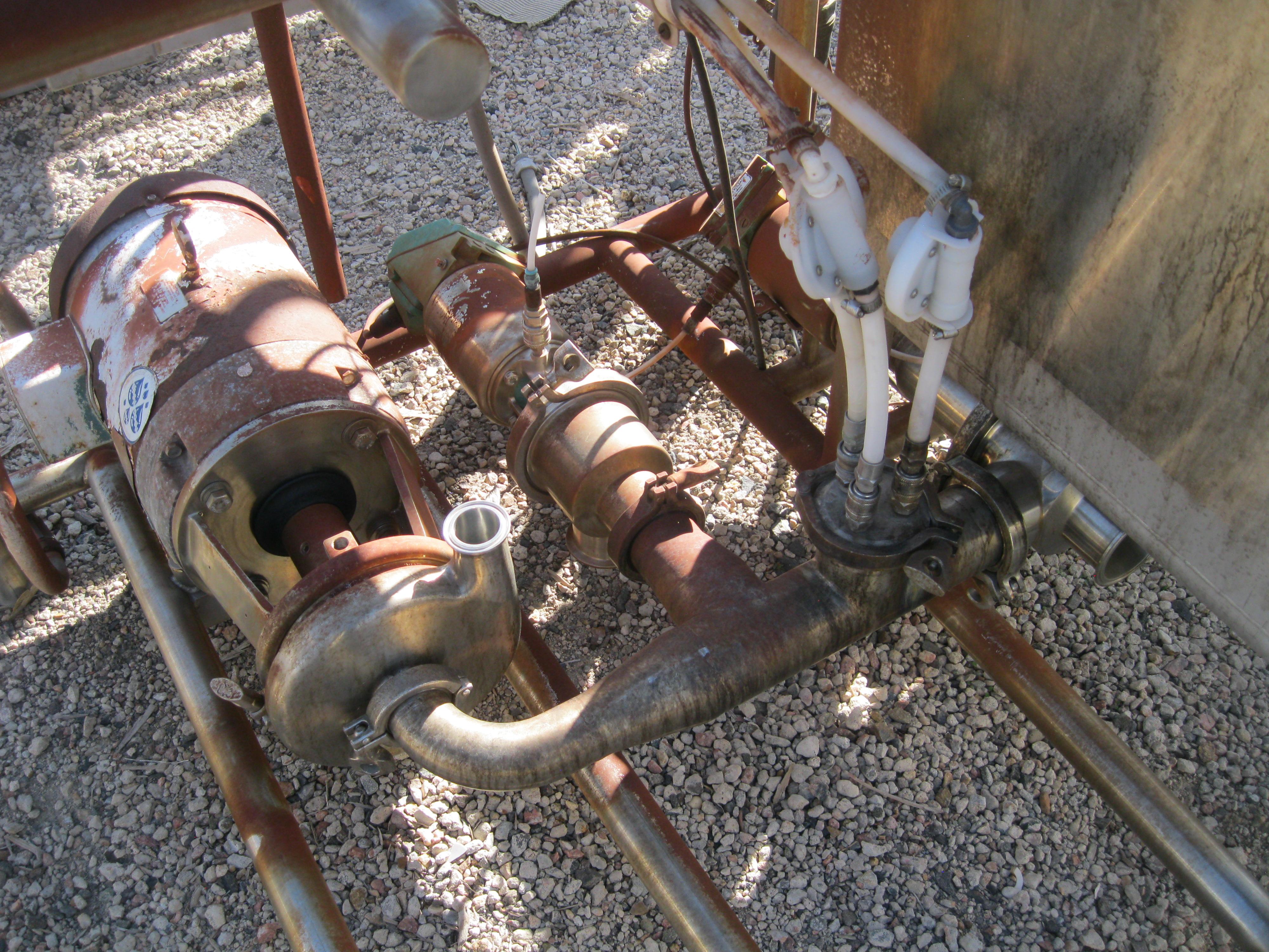 Used 200 GALLON CIP SKID