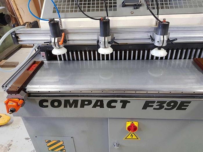 Used 1996 Biesse dowel drilling machine model Compact F 39 E