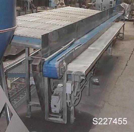 Used Conveyor, Belt, 6" x 22', S/st, Pack Off, #S227455