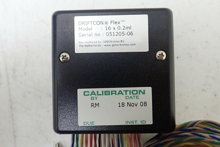 Used Driftcon Flex Model 16 x 0.2 ml High Precision Temperature Measurement System