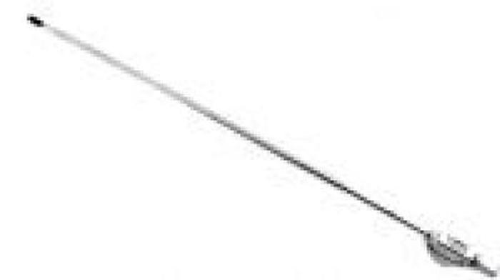Used Tube Suction Straight with Finger Control 360mm WOLF 8383-49