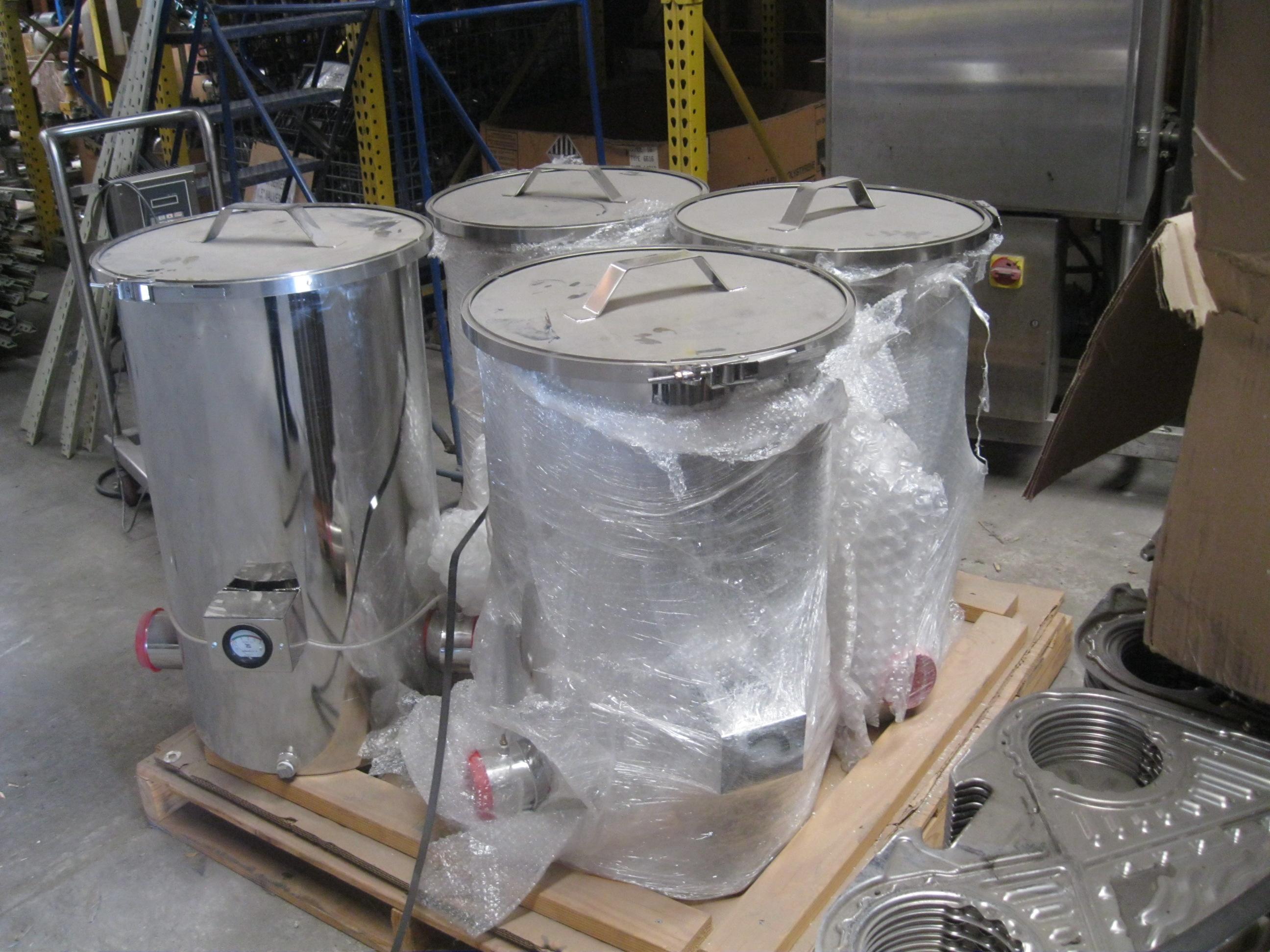 Used STAINLESS STEEL HEPA FILTER HOUSING