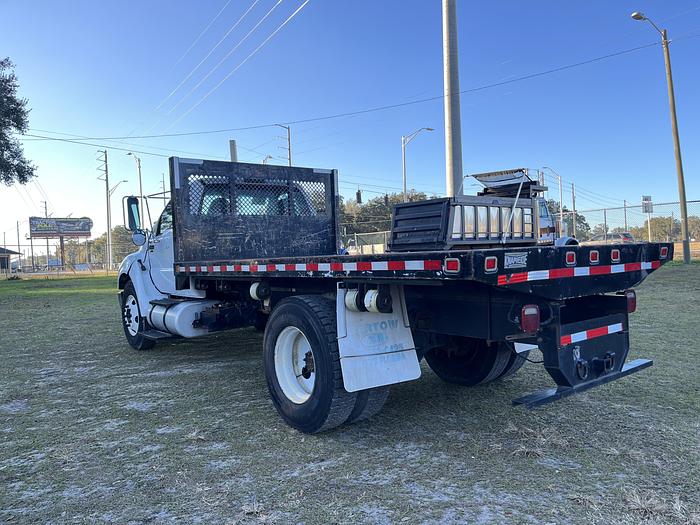 Used 2013 Ford F-650 XL Super-Duty Flatbed Truck #5647