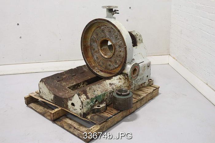 Used Sprout Waldron R20H Refiner Stationary Head and Base, 20" Rotor #33674