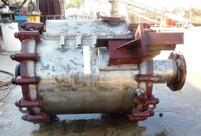 Used Heat Exchanger, Spiral, 90 SF, American Heat Reclaiming, S/st, 75 PSI, #S742581