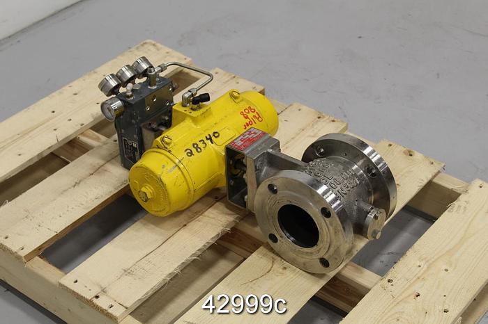 Used Samson 3" Vee ball Valve #42999