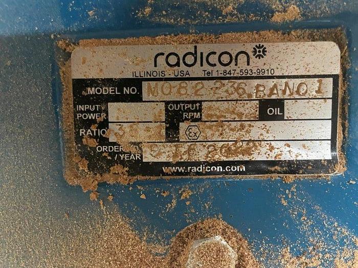 Used 60 CU. FT. TWIN SHELL "V" BLENDER WITH INTENSIFIER BAR