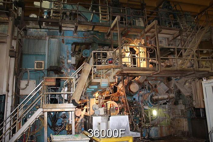 Used Voith SW 12500/26-MJ-VR-ZWK Paper Machine,  314" Trim, 300 TPD #36000
