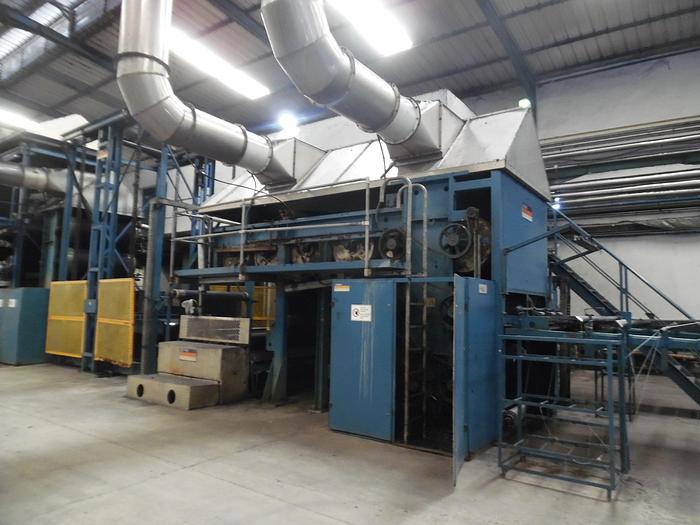 Used BENNINGER Indigo slasher dyeing line