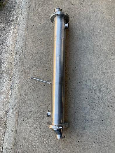 Used Rustfri rørveksler DDS filtration