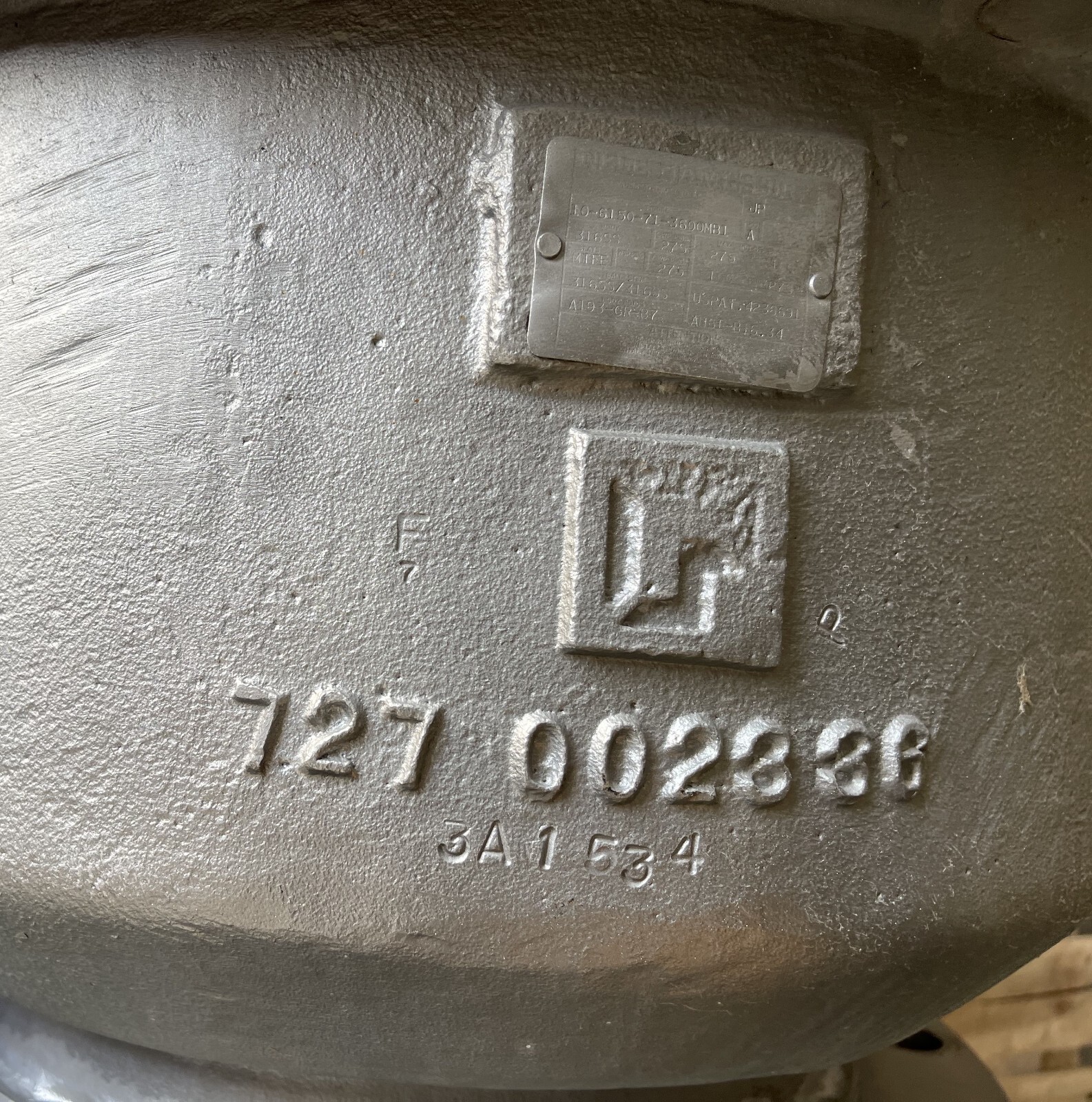 10" 150 RF FP BALL VALVE  NELES JAMESBURY 10-6150-71-3600MB1 316 SS W GEAR