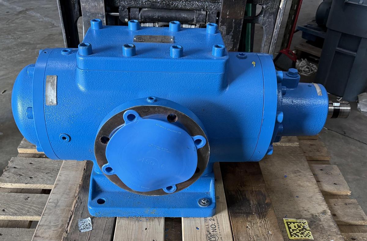 Refurbished Allweiler POSITIVE DISPLACEMENT PUMP 2YZ7 MODEL USNH1300ER46 6" FLANGED ENDS 660 GPM @ 400 PSI