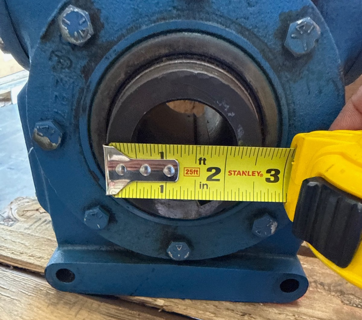 CONEDRIVE GEAR REDUCER 1XXF MOD SHO25A023 40 TO 1 RATIO 1750 RPM