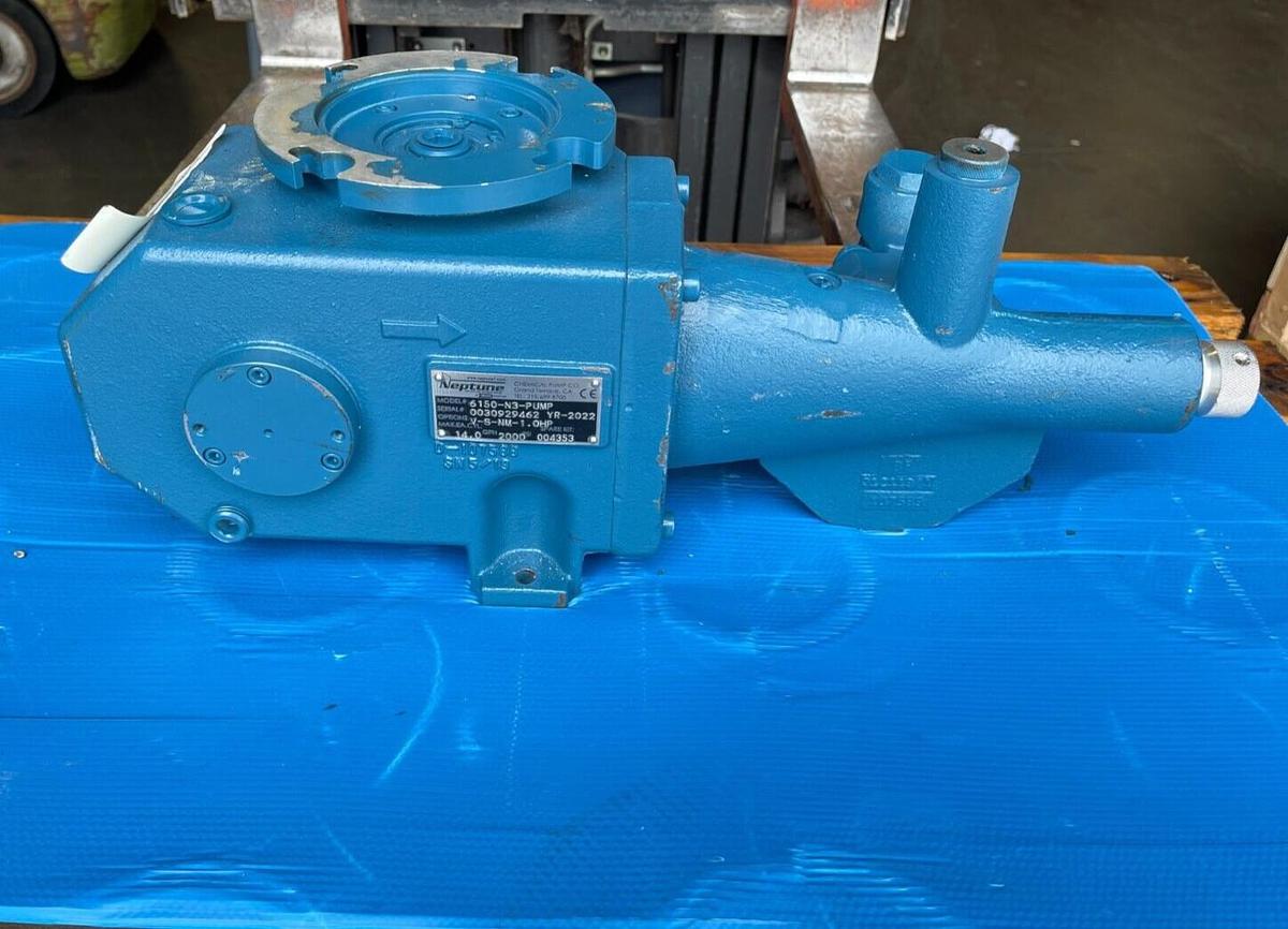 NEPTUNE CHEMICAL PUMP 6150-N3-PUMP V-S-NM-1 HP 14 GPH AT 2000 PSI
