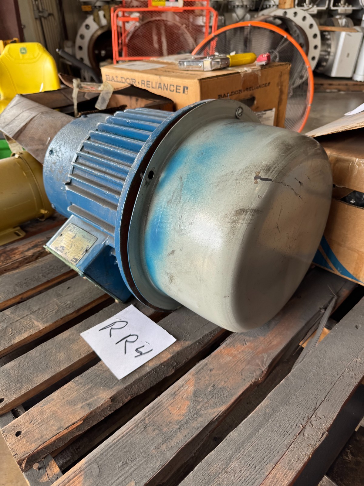 P&H CRANE MOTOR 10 HP RR4 MODEL HE-H256RX  1710RPM 230/460 V 26.6/13.3 AMP 3 PH
