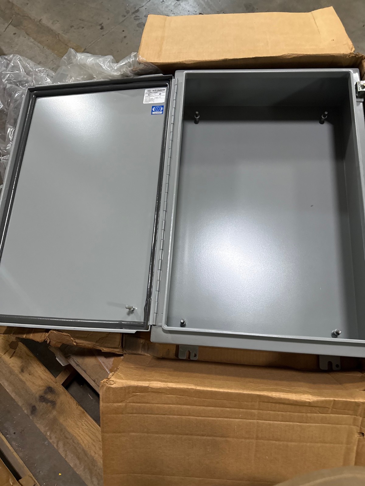 WIEGMANN N12302006 30 X 20 X 6 AD7 STEEL ENCLOSURE