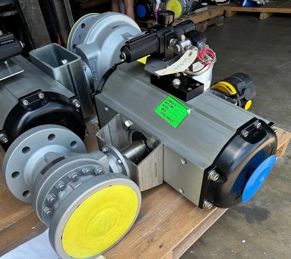 ARGUS 4" 300 RF FP BALL VALVE FK76M V4 6 17 AUTOMAX SUPERNOVA ACTUATOR  S250S09
