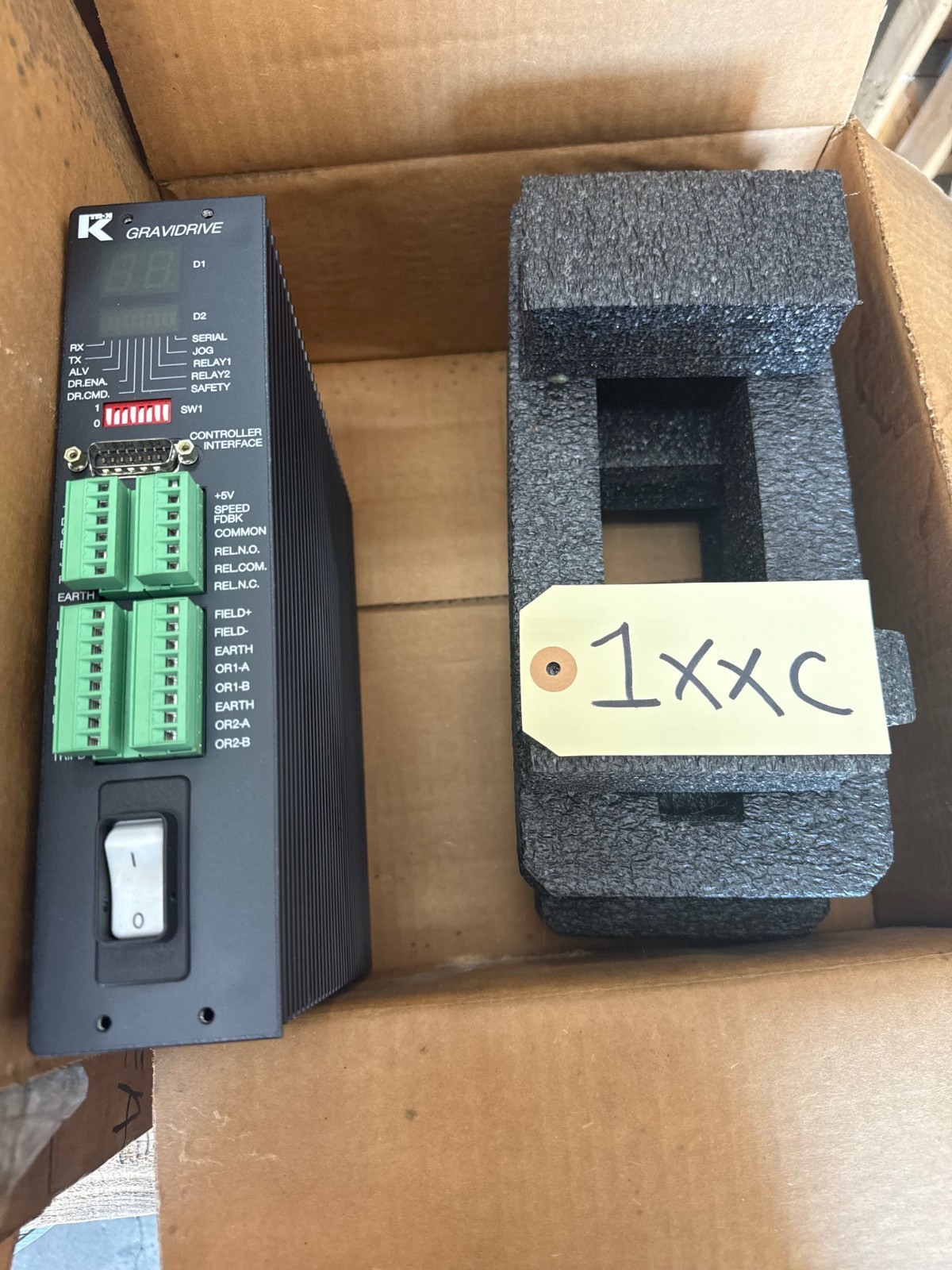 KTRON GRAVIDRIVE CONTROLLER INTERFACE STEPPER MOTOR DRIVE 1XXA B C