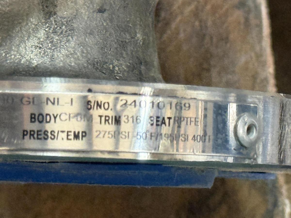 JAMESBURY 3/4" 150 RF BALL VALVE FP FIG # 3/4" 7150313600XTZ2 316 BODY