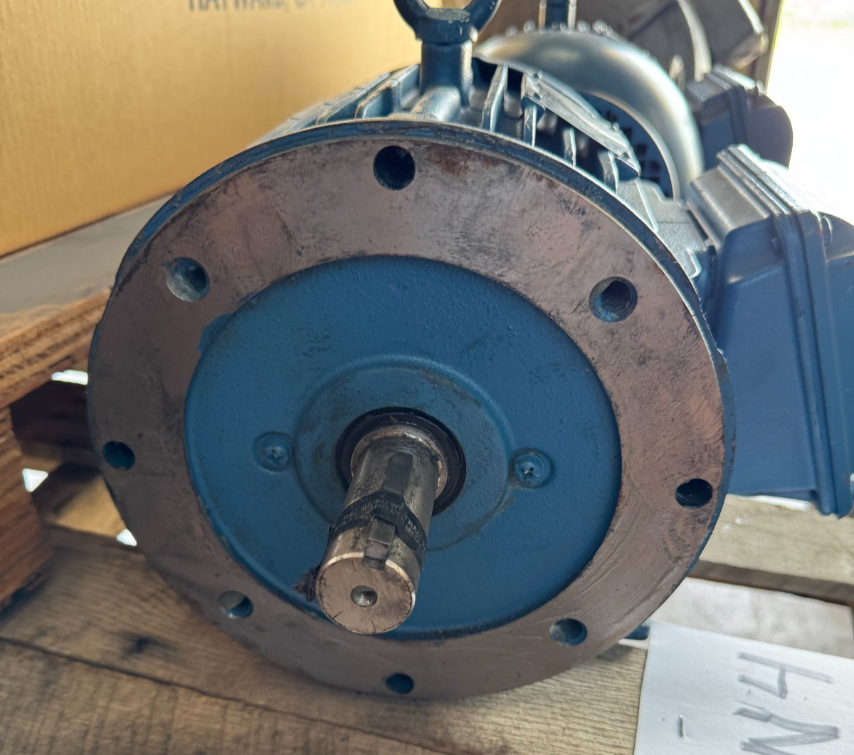 WEG MOTOR NN4 5 HP MODEL 00518ET3E184TC-W22 1755 RPM 230/460 V  12.94/6.45 AMP
