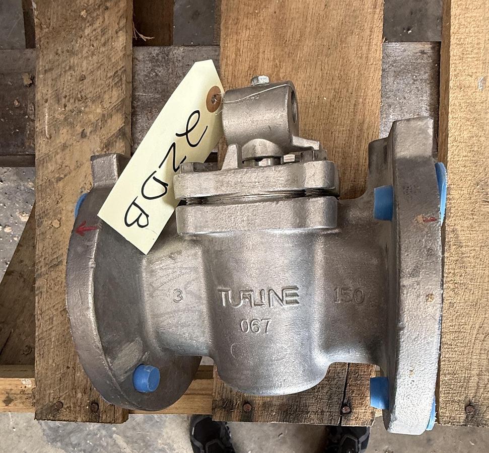 TUFLINE 3" 150 RF PLUG VALVE ALLOY 20 FIG # 067FT