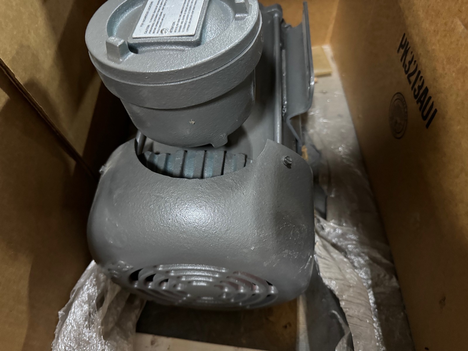 BALDOR  EXPLOSION PROOF Motor 2 HP MODEL 36N419T210G1 VA12B 1170 RPM 230/460 V