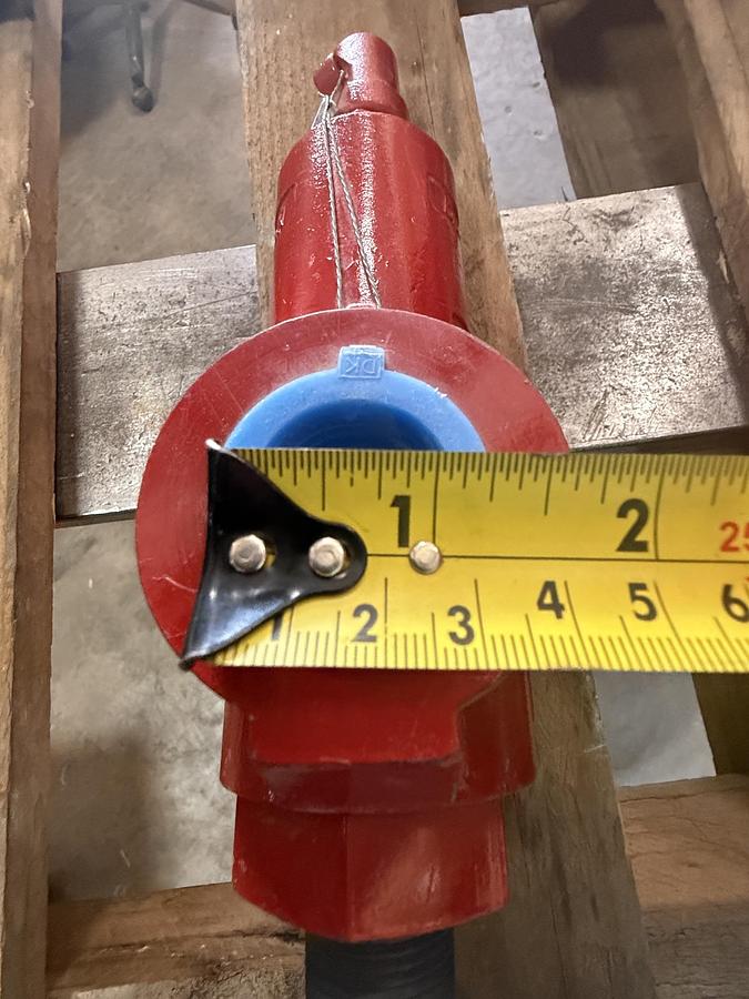 DK-LOK MOD V64-MF-12N16N-10-C 3/4" M X 1" F RELIEF VALVE