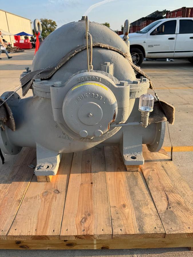 Refurbished Peerless 14 x 12 x 20 Split AF Mod 12A20B 7000 GPM W/300 MOTOR @160'HD@1175RPM