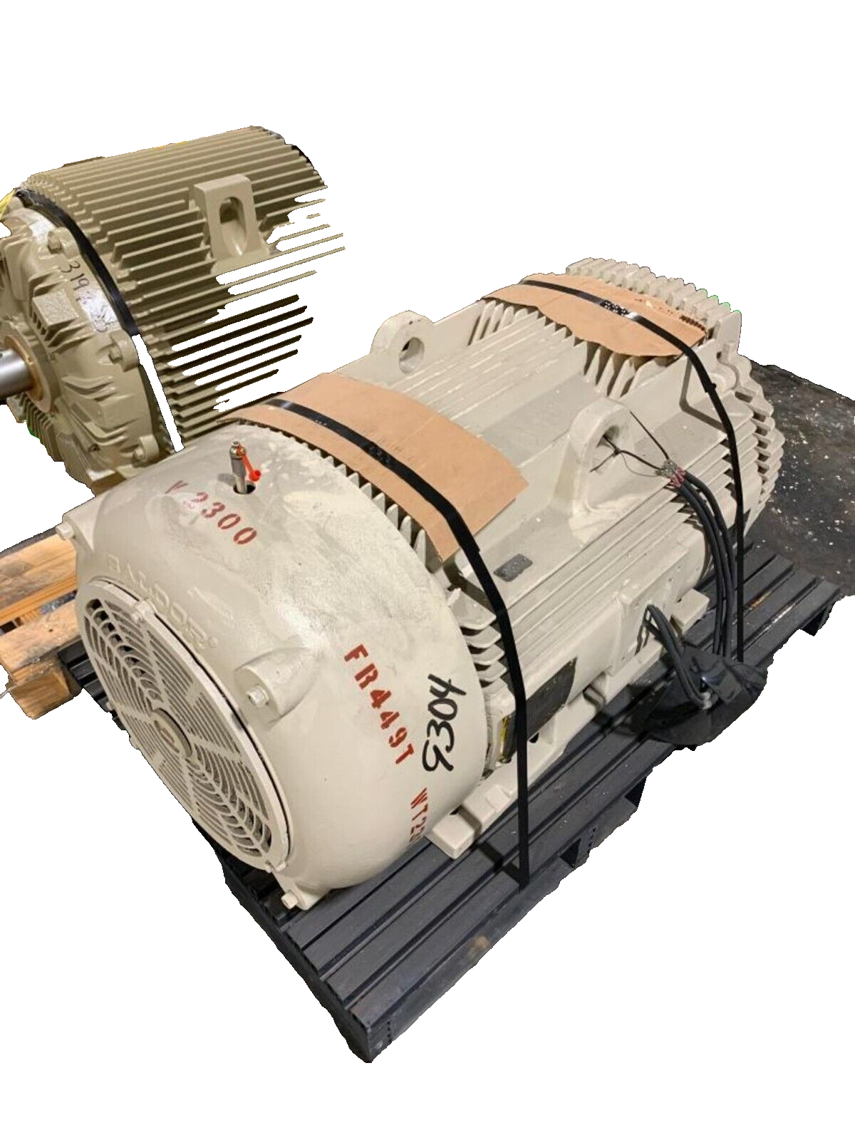 Refurbished Baldor 200 HP Electric Motor 1185 RPM  2300 V 3 PH  FR 449T