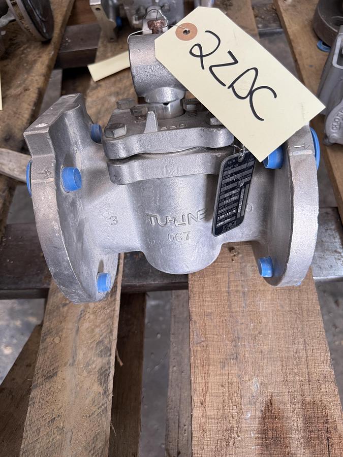 TUFLINE 3" 150 RF PLUG VALVE ALLOY 20 FIG # 067FT