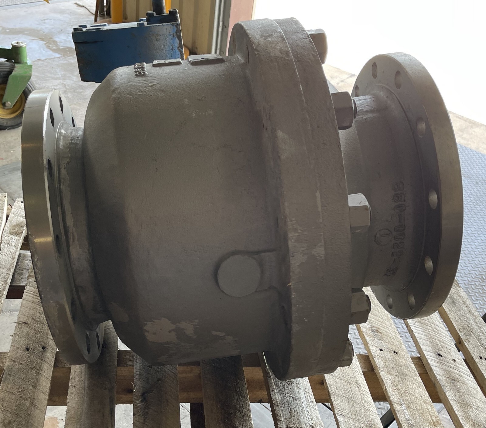 10" 150 RF FP BALL VALVE  NELES JAMESBURY 10-6150-71-3600MB1 316 SS W GEAR