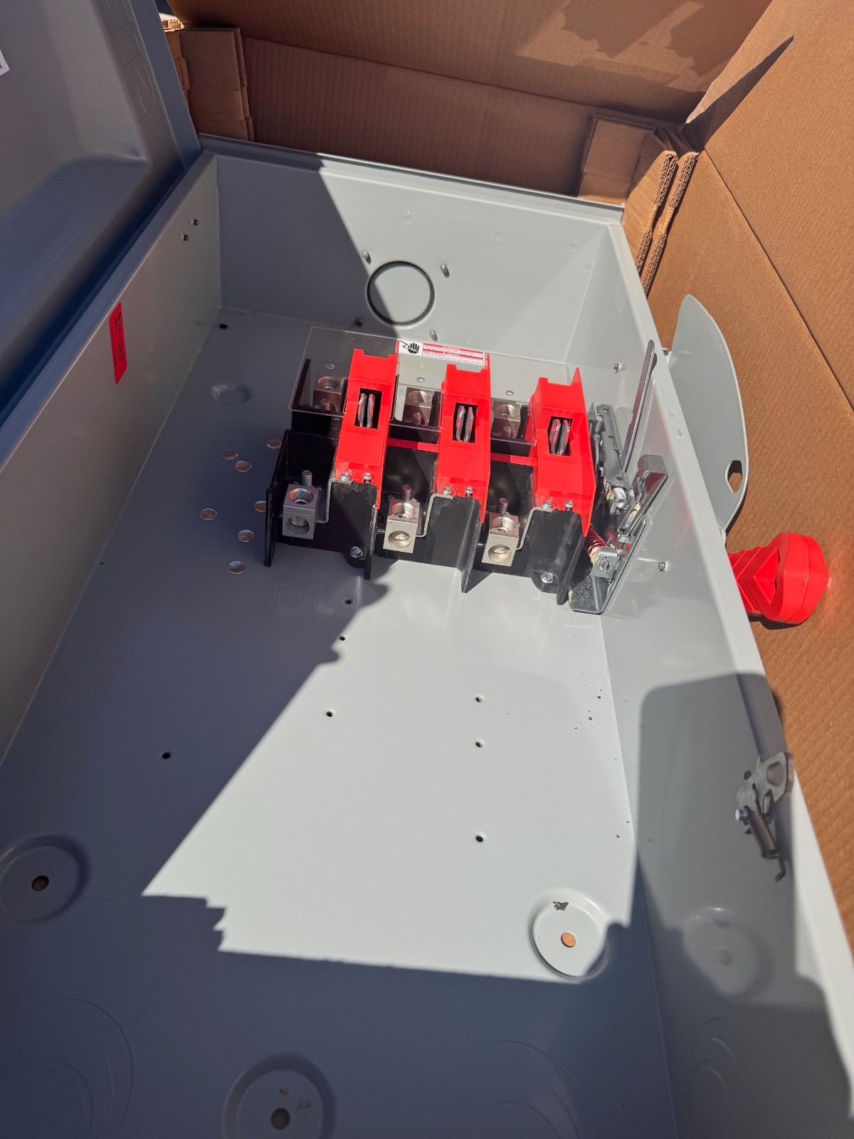 SIEMENS HEAVY DUTY SAFETY SWITCH 3 P 200 AMP MOD HNF364R