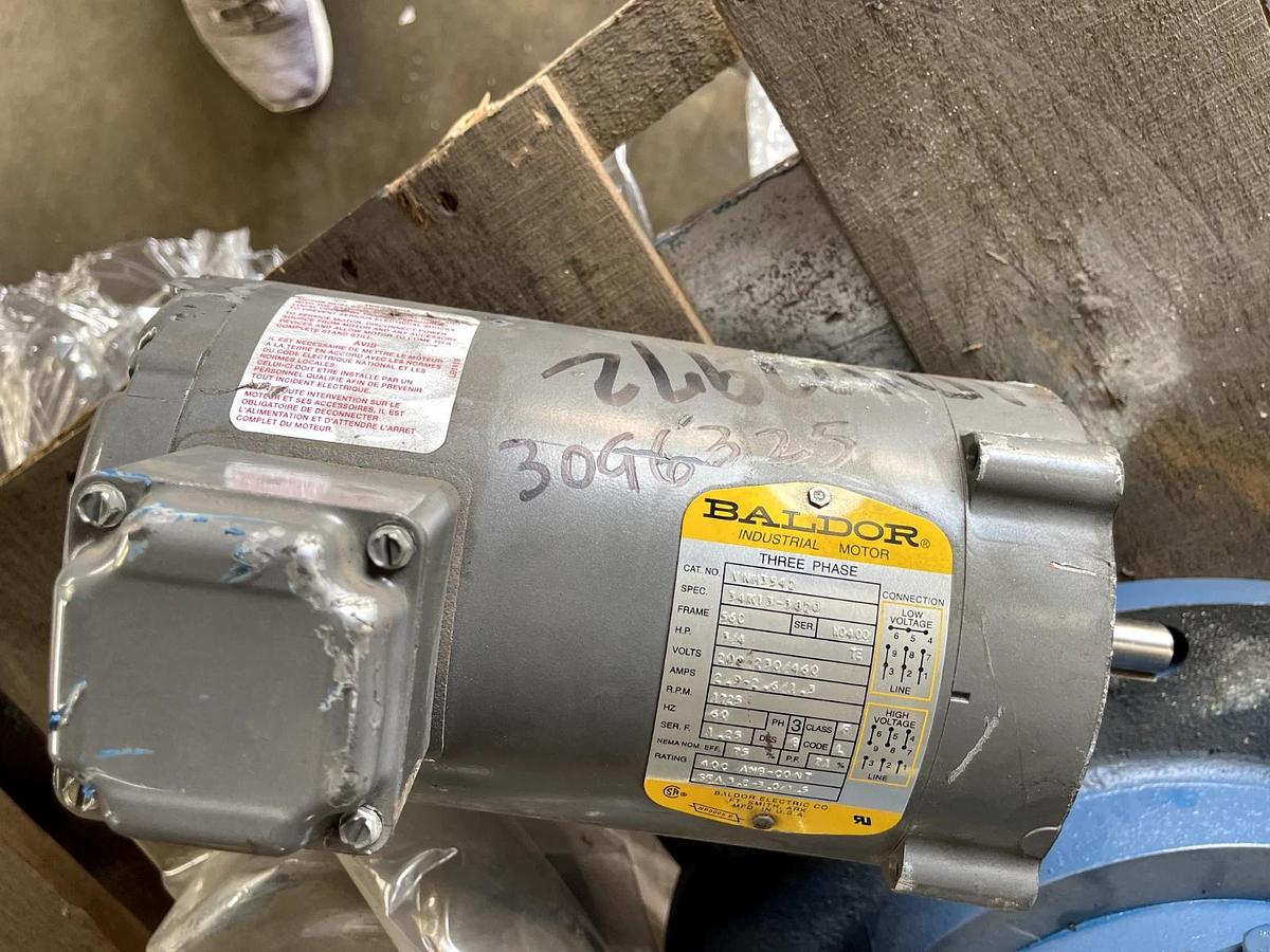 BALDOR 1/4 HP 208-230/460 V 1725 RPM FRAME 56C VNM3542