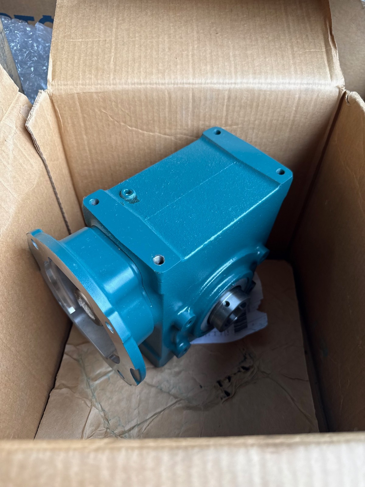 TIGEAR/2 BALDOR GEAR REDUCER 1XND MOD 26Q15H14 1750 RPM 15 TO 1 RATIO  2.71 HP M