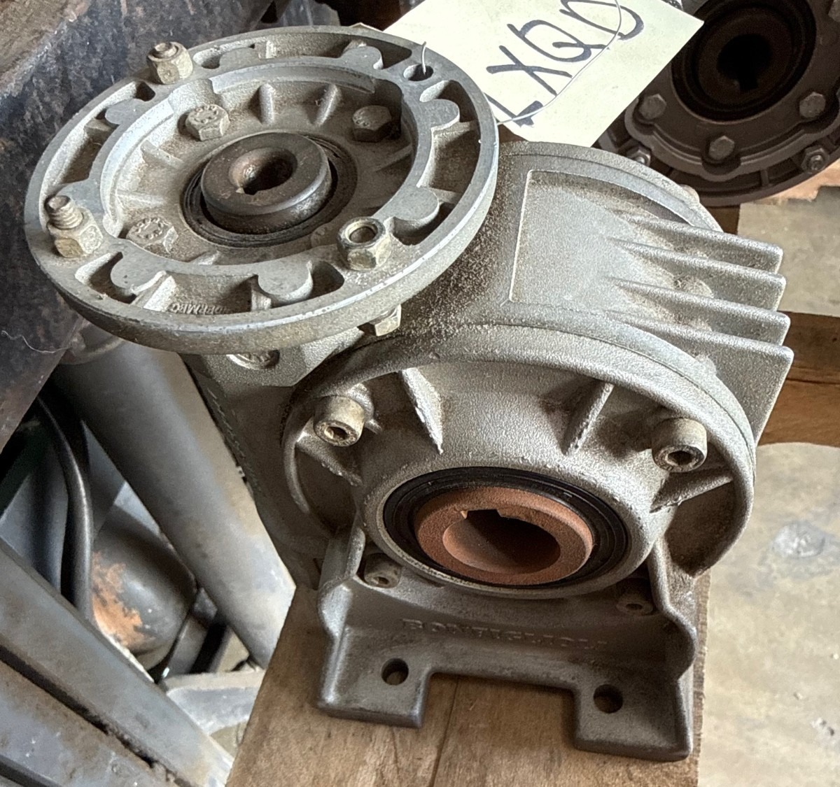 ELSTO GEAR REDUCER 1XQD MOD MVF 49VP63 1750 RPM 80 TO 1 RATIO