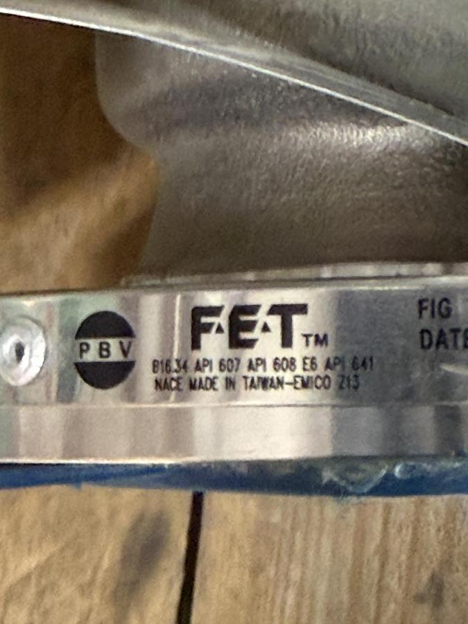 PBV 2" 150 RF BALL VALVE FP FIG # P-6410-41-3600-GL-NL-1 316 BODY