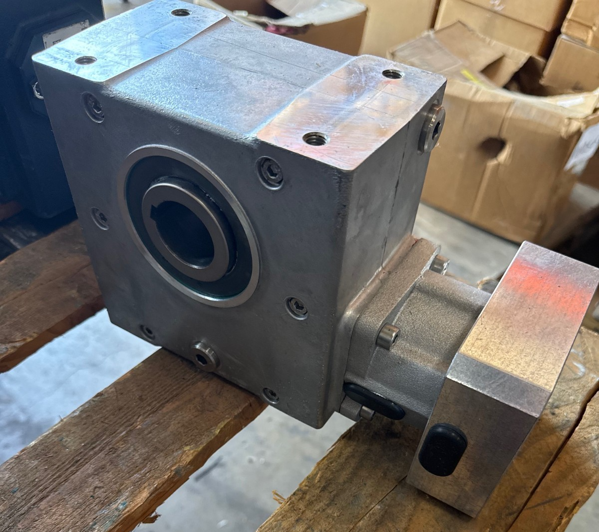 CONEDRIVE GEAR REDUCER 1XWI MOD SO6010.SWSAD03DHLDKZ 10 TO 1 RATIO