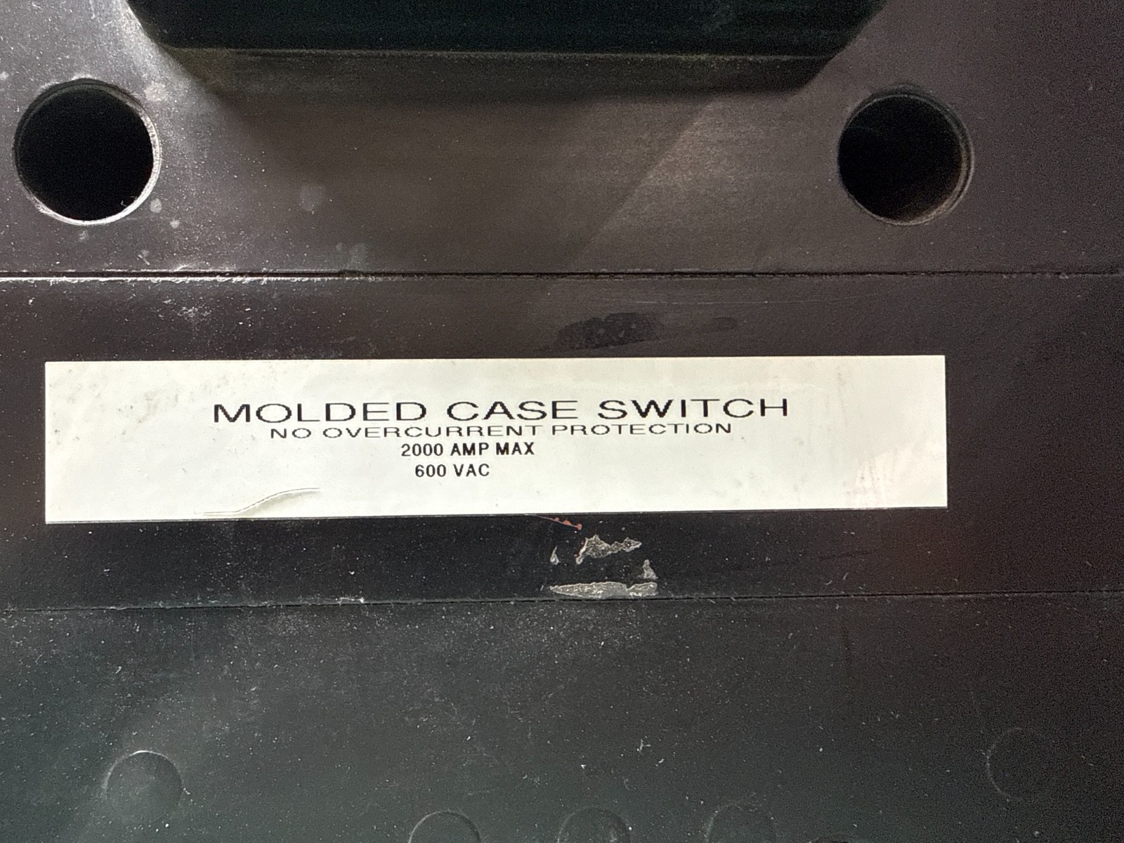 Refurbished Westinghouse 2000 AMP BREAKER PC32000F 2KA PC FRAME 3P 600V 2000 A TRIP 2YW9